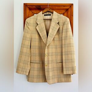 Brooks Brothers Prince of Wales Check Blazer